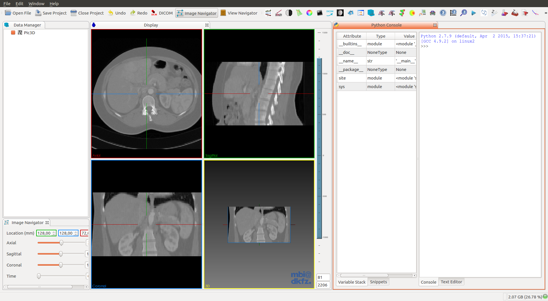 MITK load image